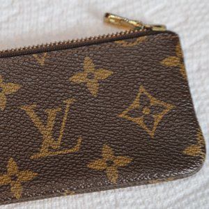 Authentic LOUIS VUITTON Monogram Coin Purse Key Pochette Cles Wallet #SD851